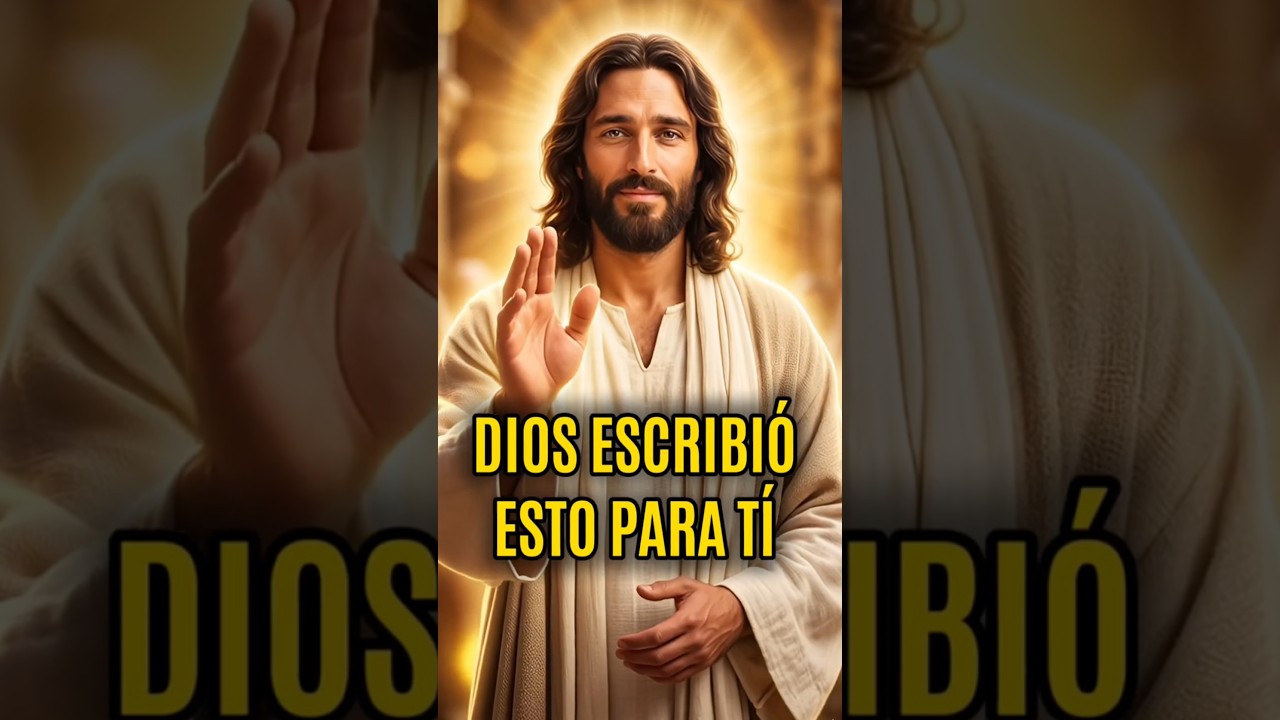 DIOS TE ESCRIBIÓ ALGO HACE MÁS DE 2000 AÑOS | @SoyLuzViva